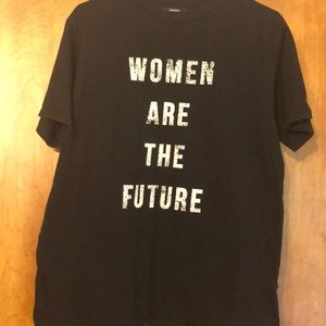 ***DONATING SOON**** Black feminist shirt